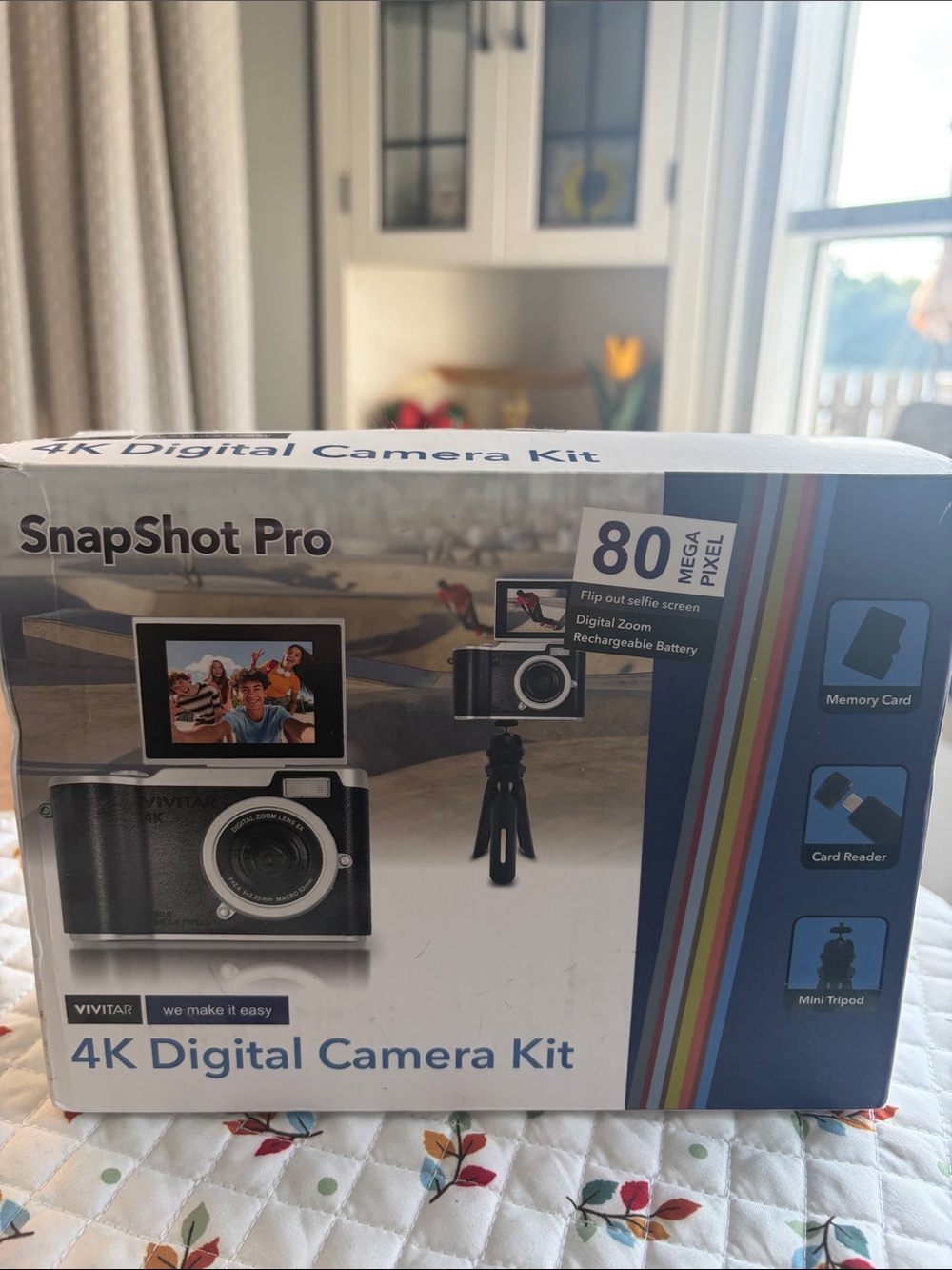 4K Digital Camera Kit - Black & Silver